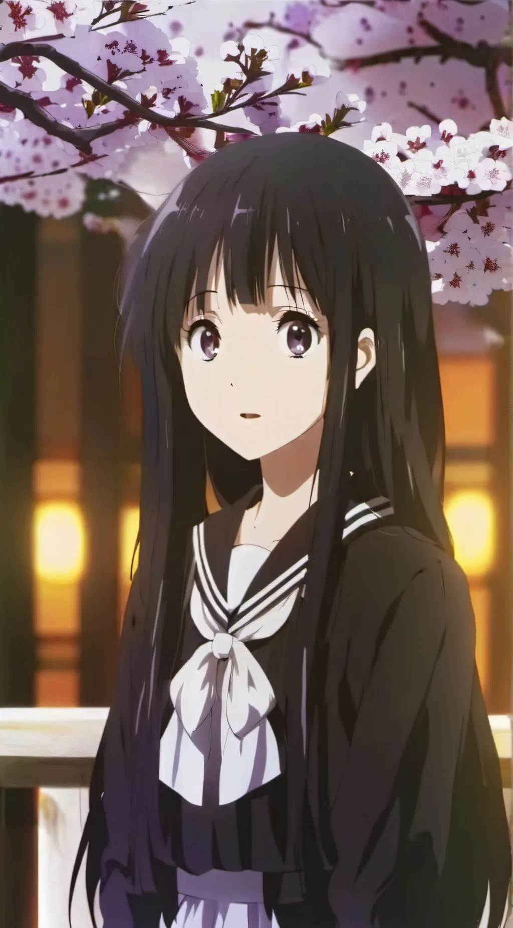 ai character: Eru Chitanda background