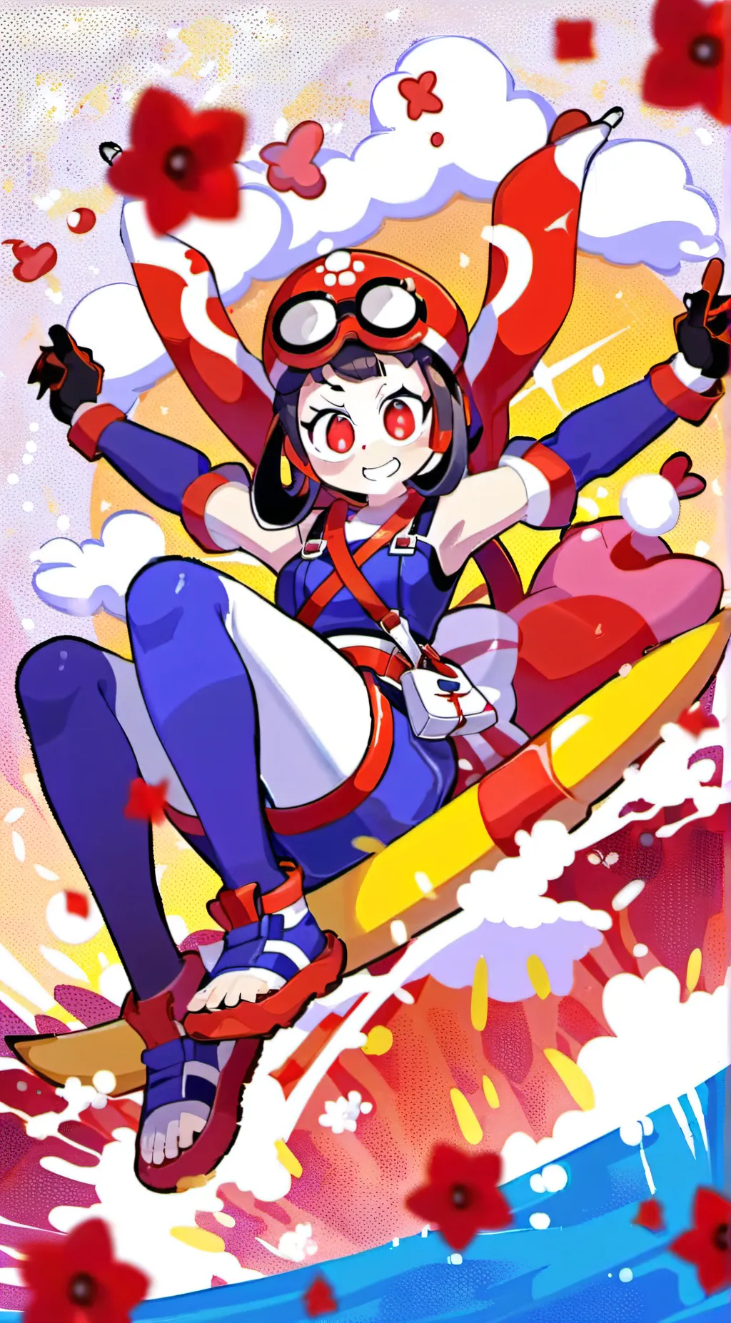 ai character: Pomni background