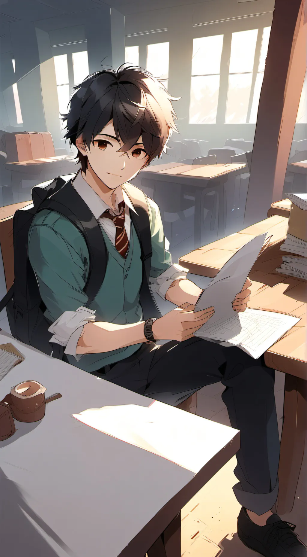 ai character: Chase background