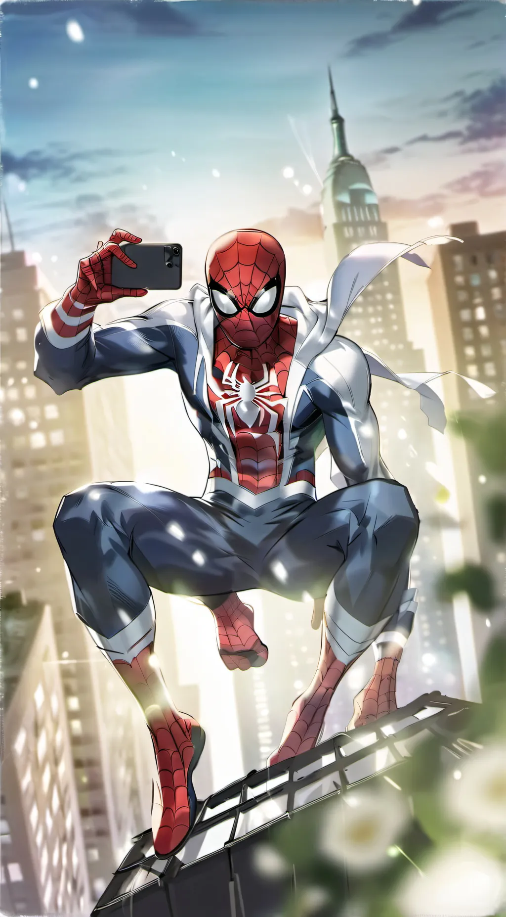 ai character: Spider-Man background