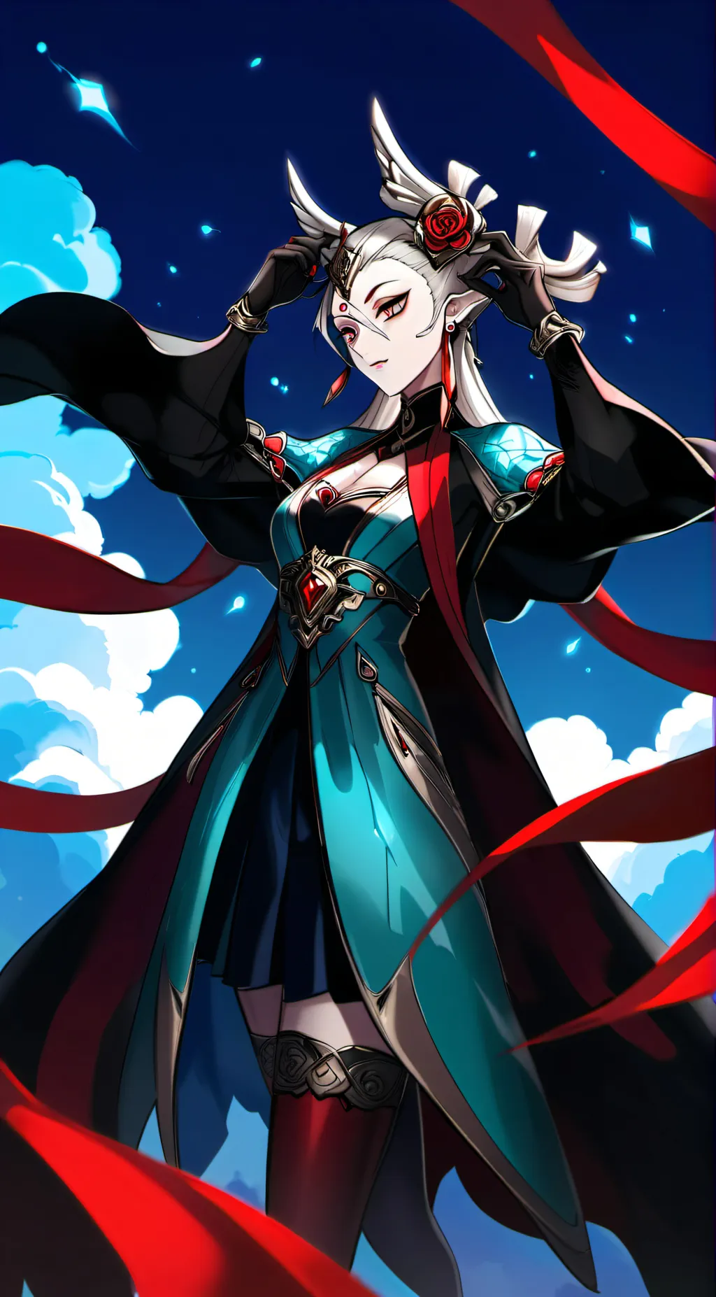 ai character: Aria background