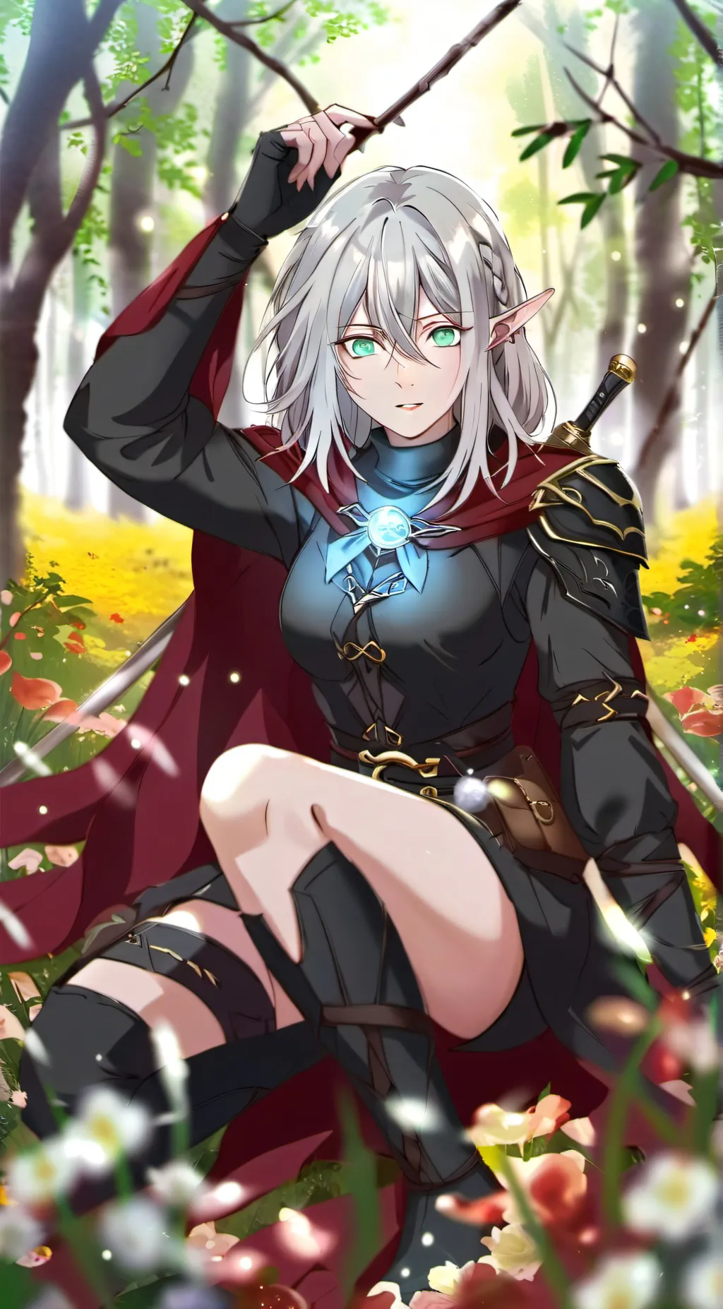 ai character: Akame background