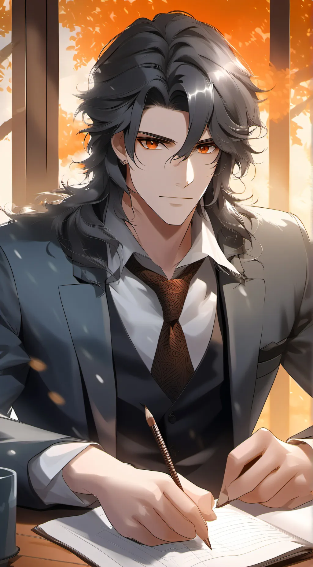 ai character: Anderson Perry background