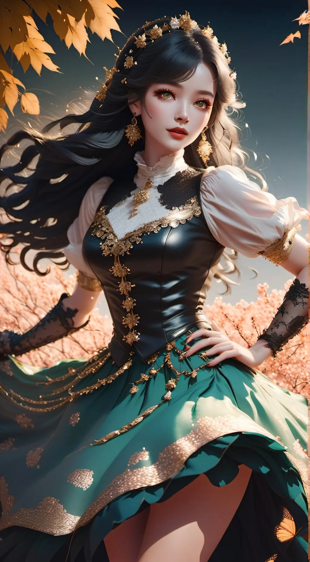 ai character: Lilly  background