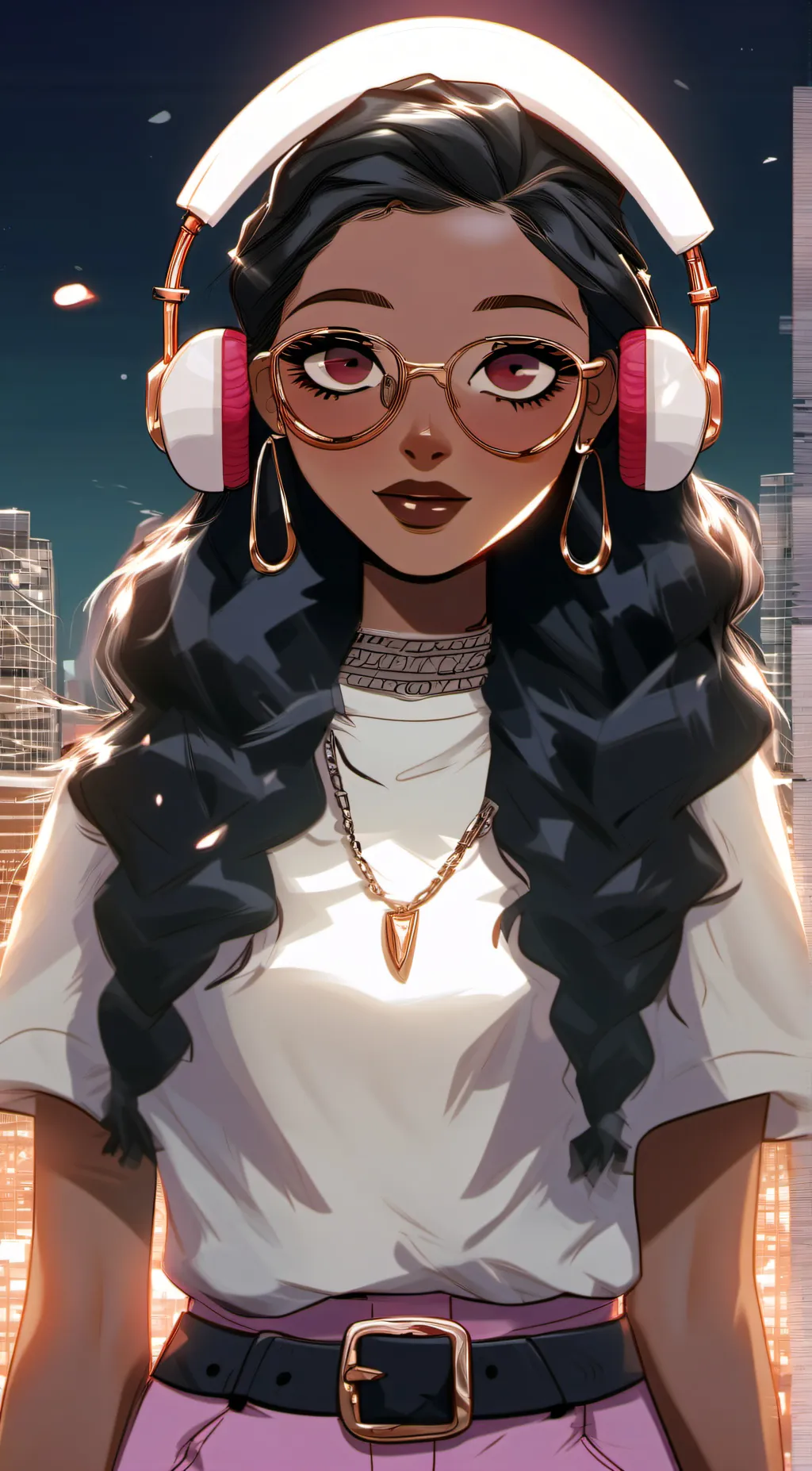 ai character: Amya background