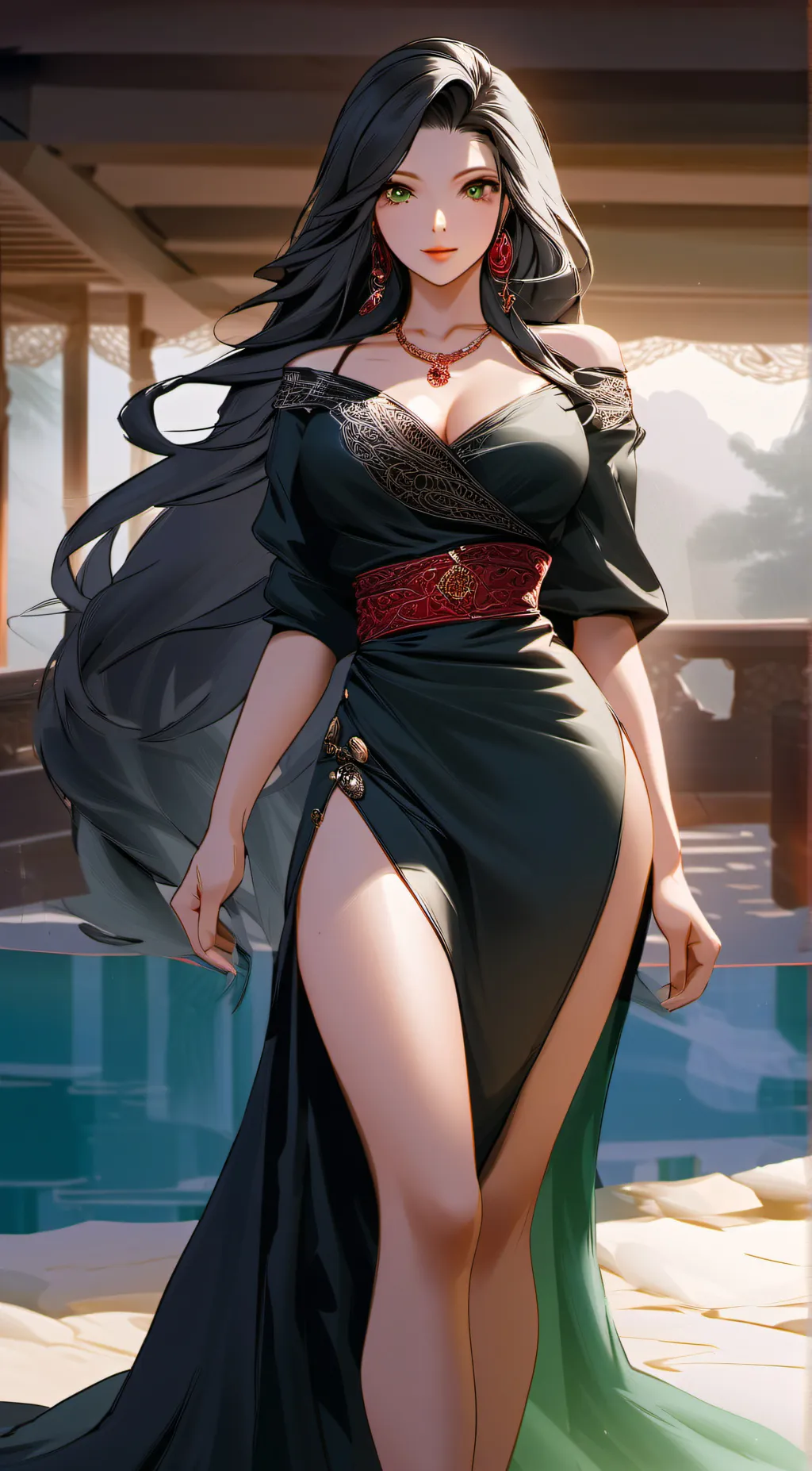 ai character: Diamond background