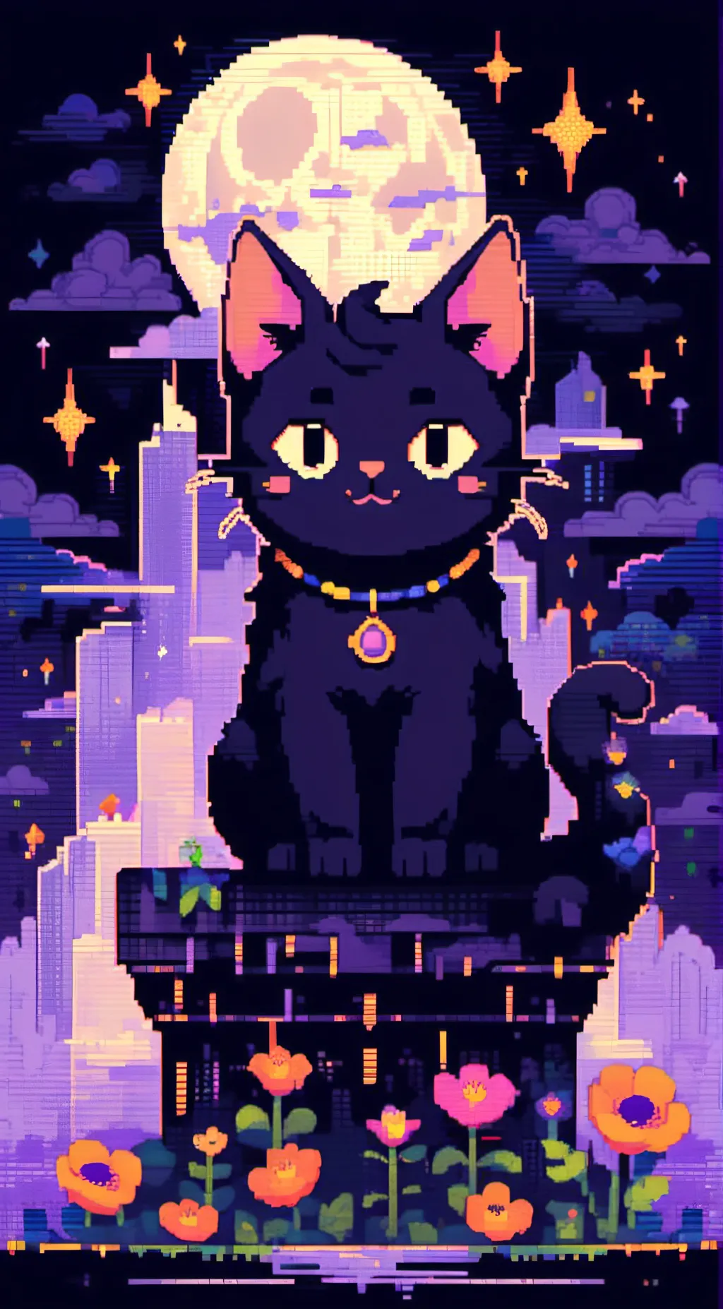 ai character: catnap background