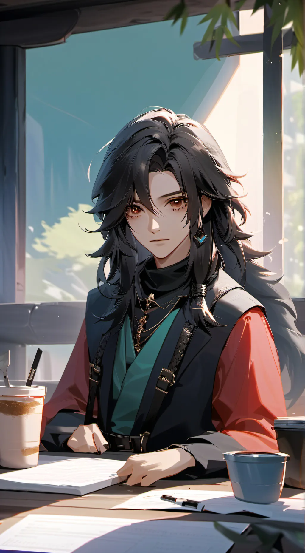 ai character: Alle background