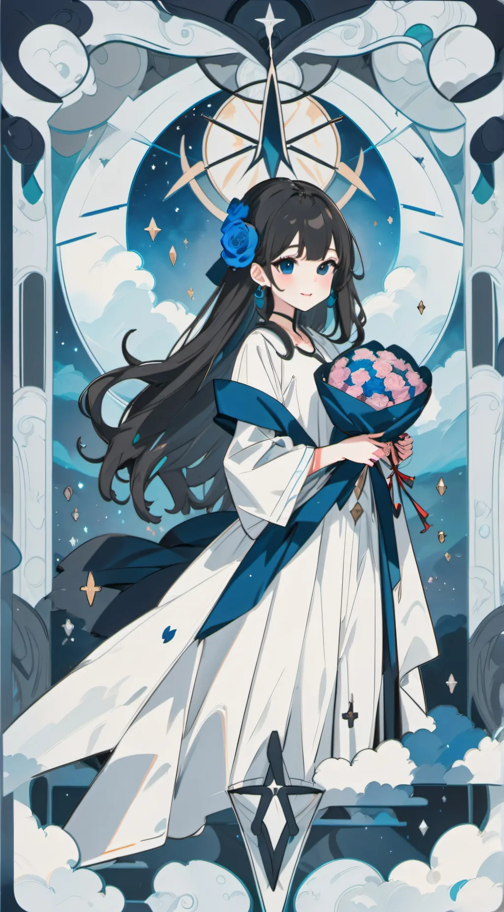 ai character: Mika background