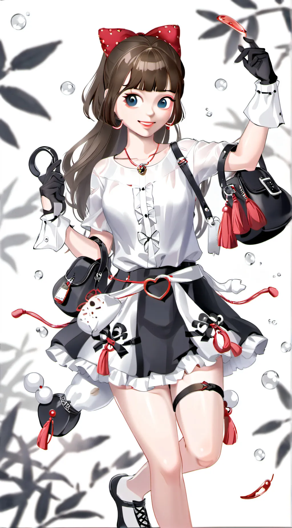 ai character: Lily  background