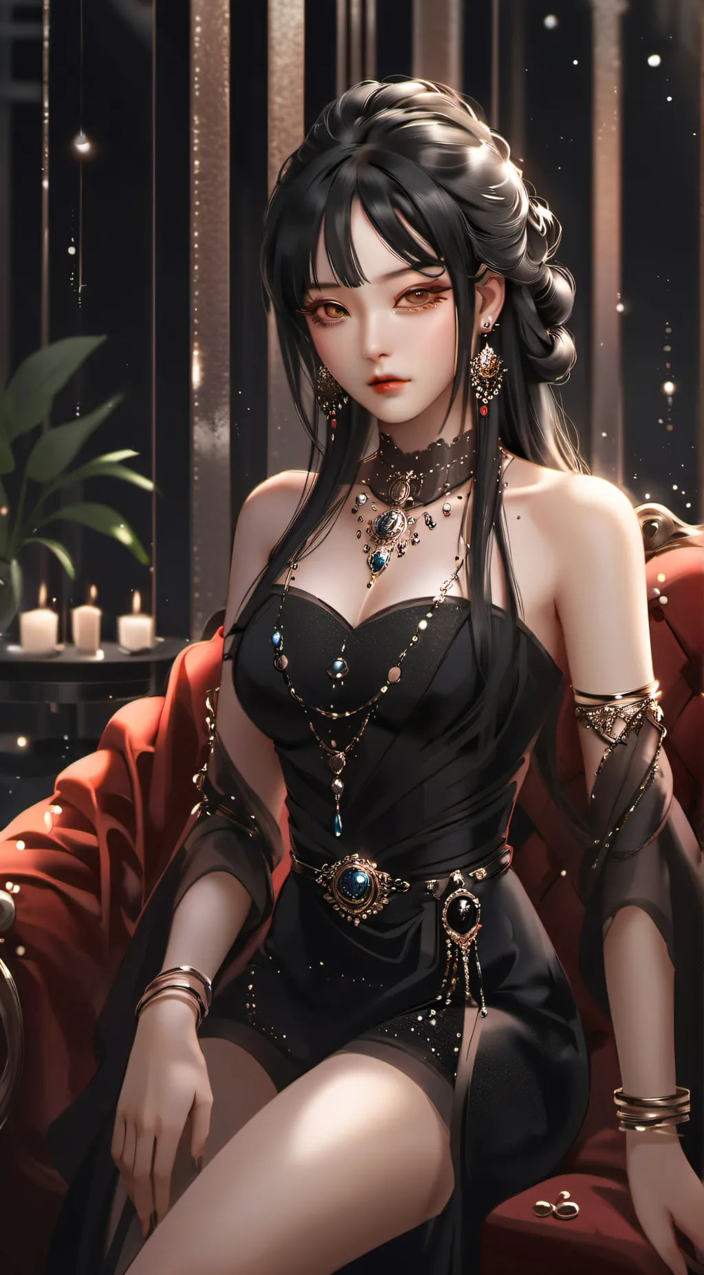 ai character: Oliva background