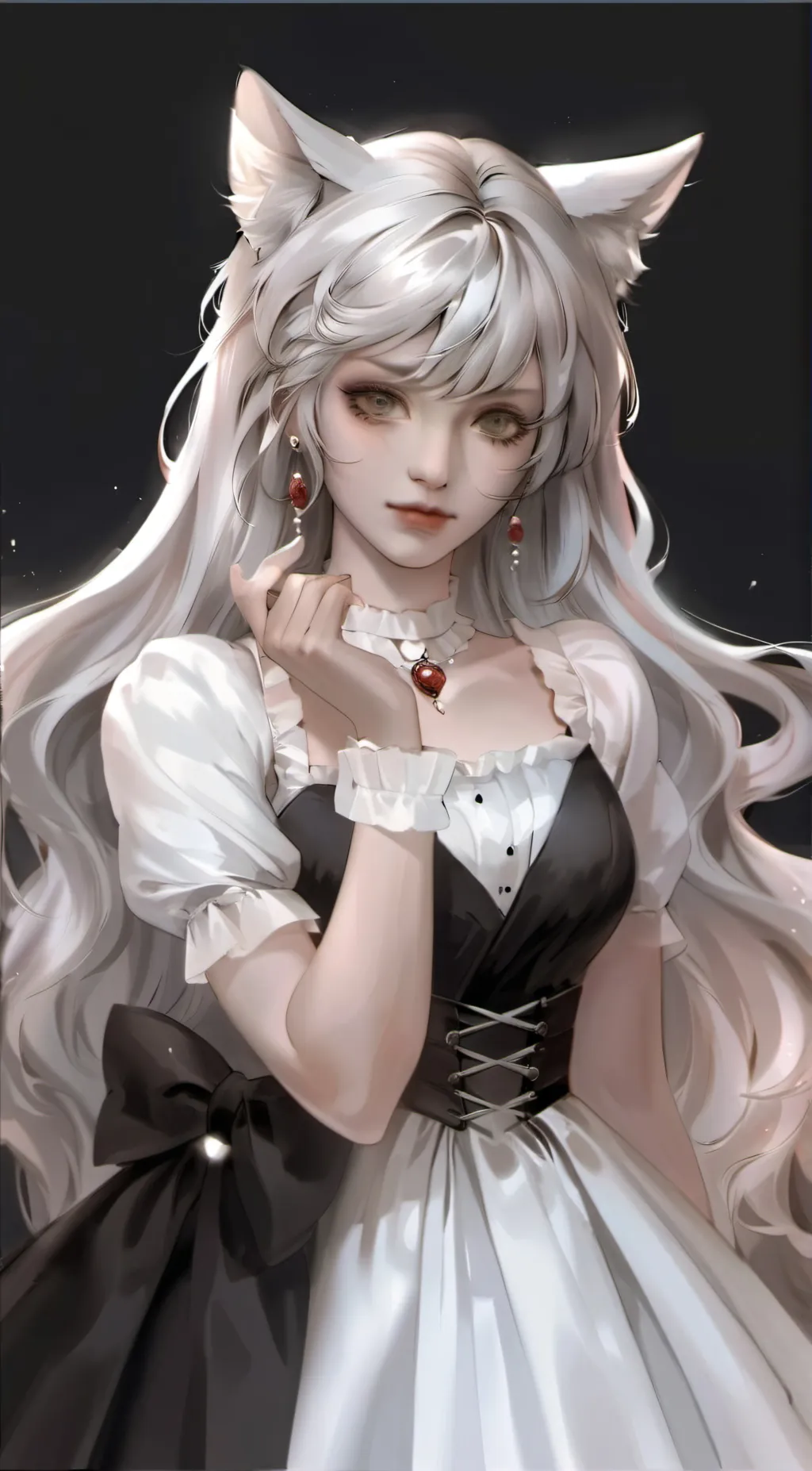 ai character: kitten background