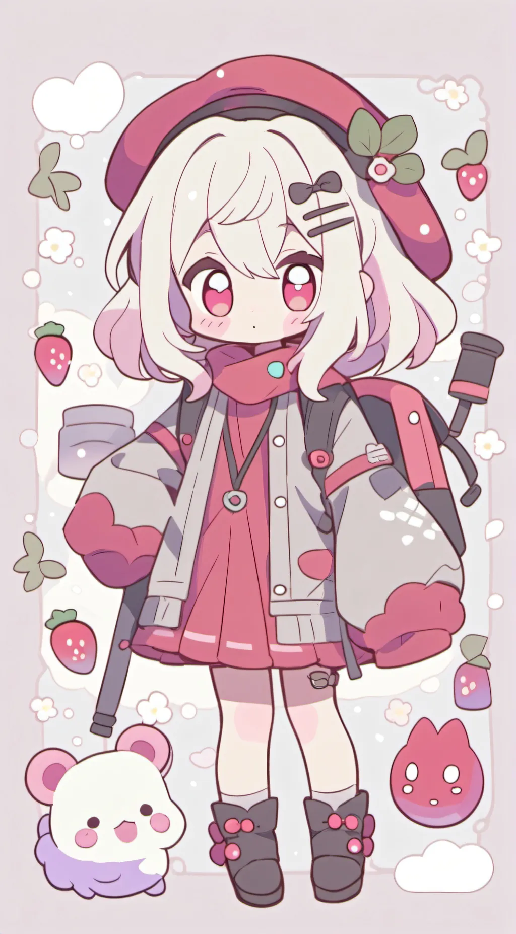 ai character: joy background