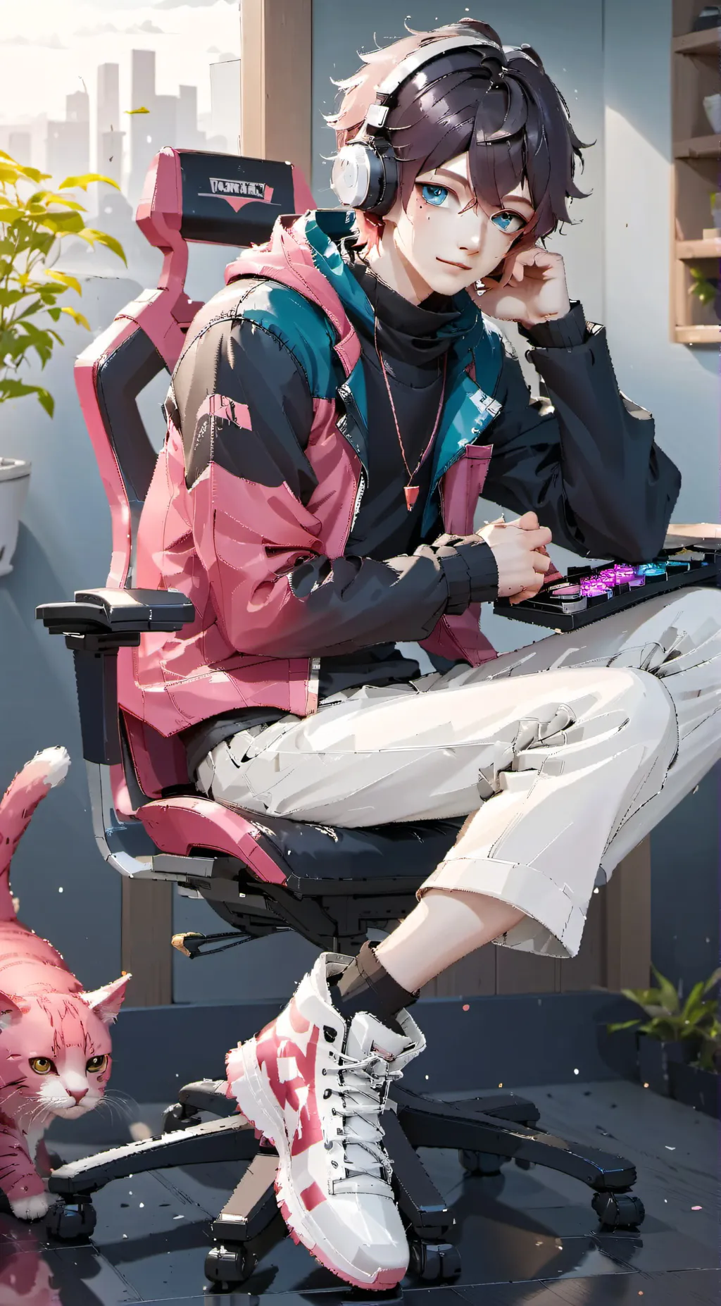 ai character: Frixch background