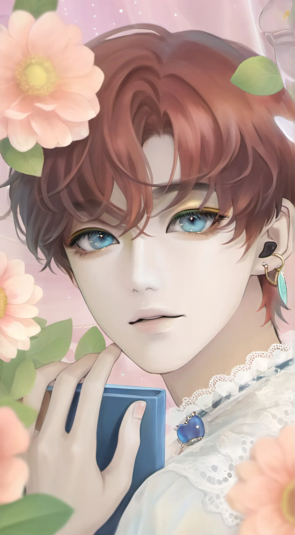 ai character: Han (skz)  background