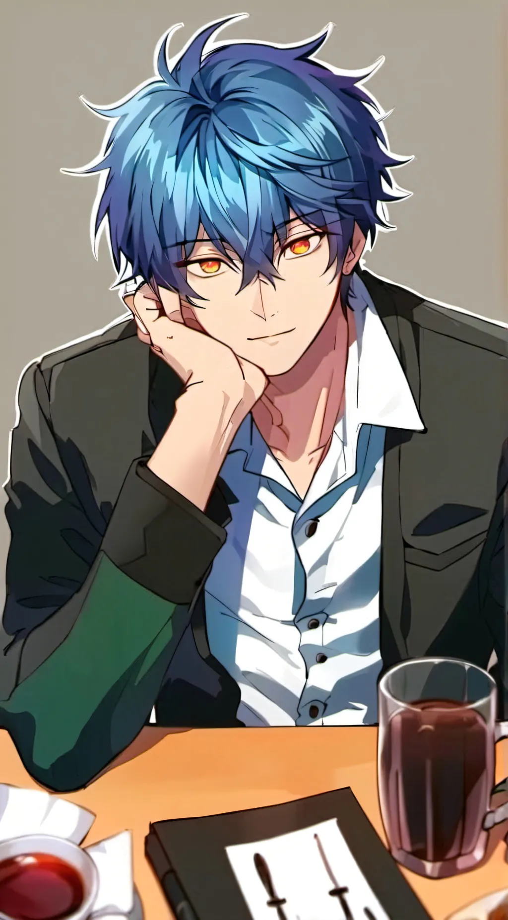 ai character: Alex background