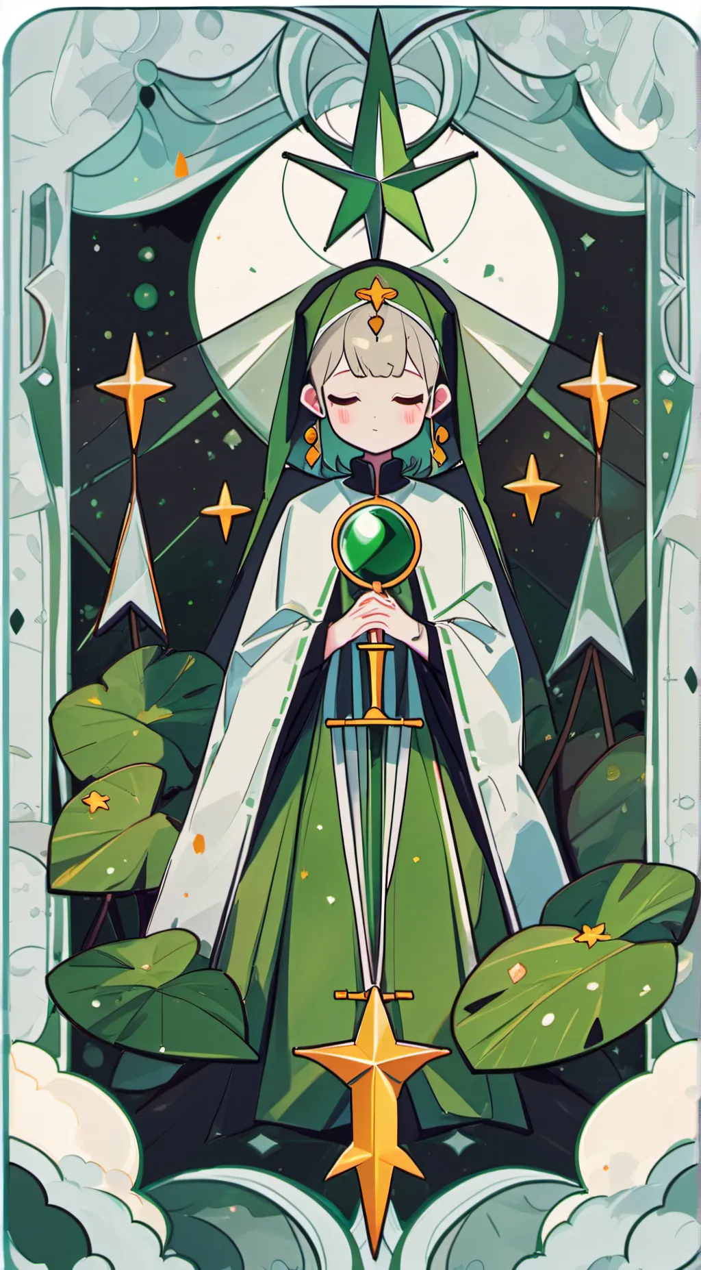 ai character: Tiana background