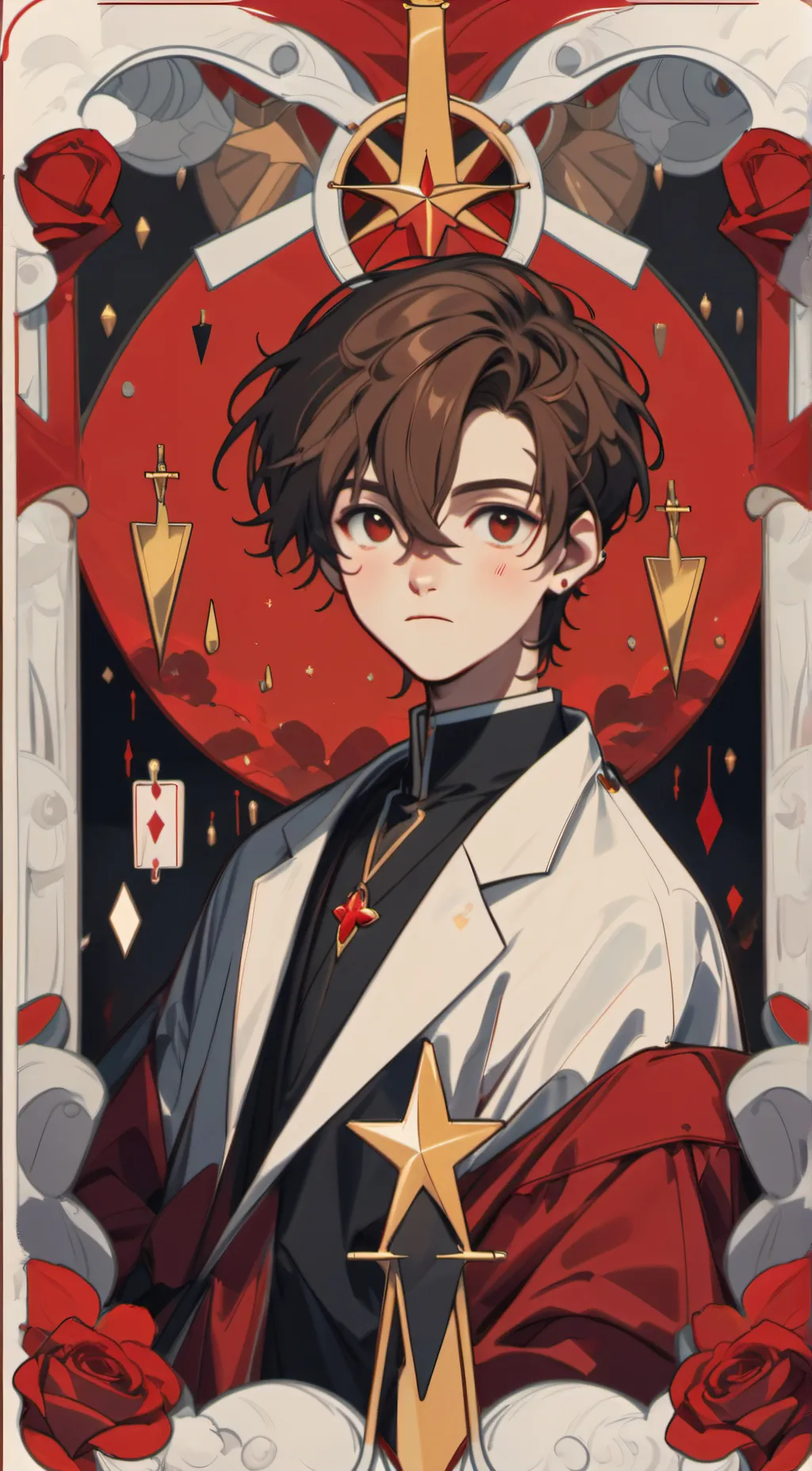 ai character: redo background