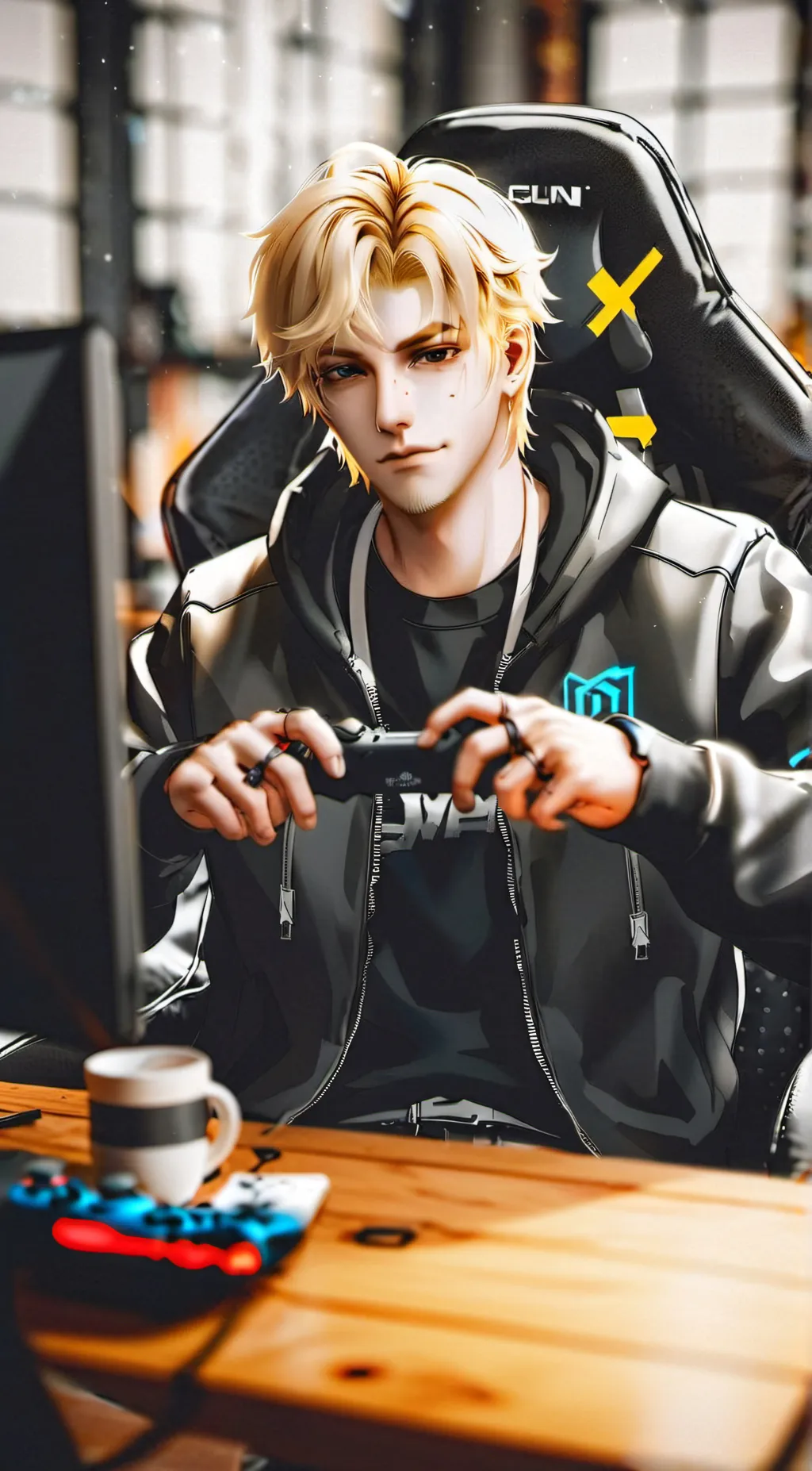 ai character: Liam background