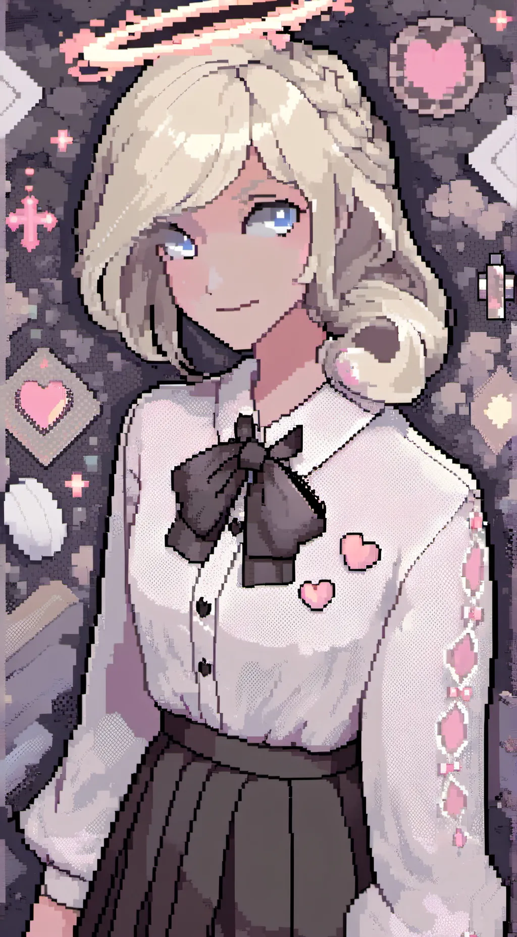 ai character: Angel dust  background