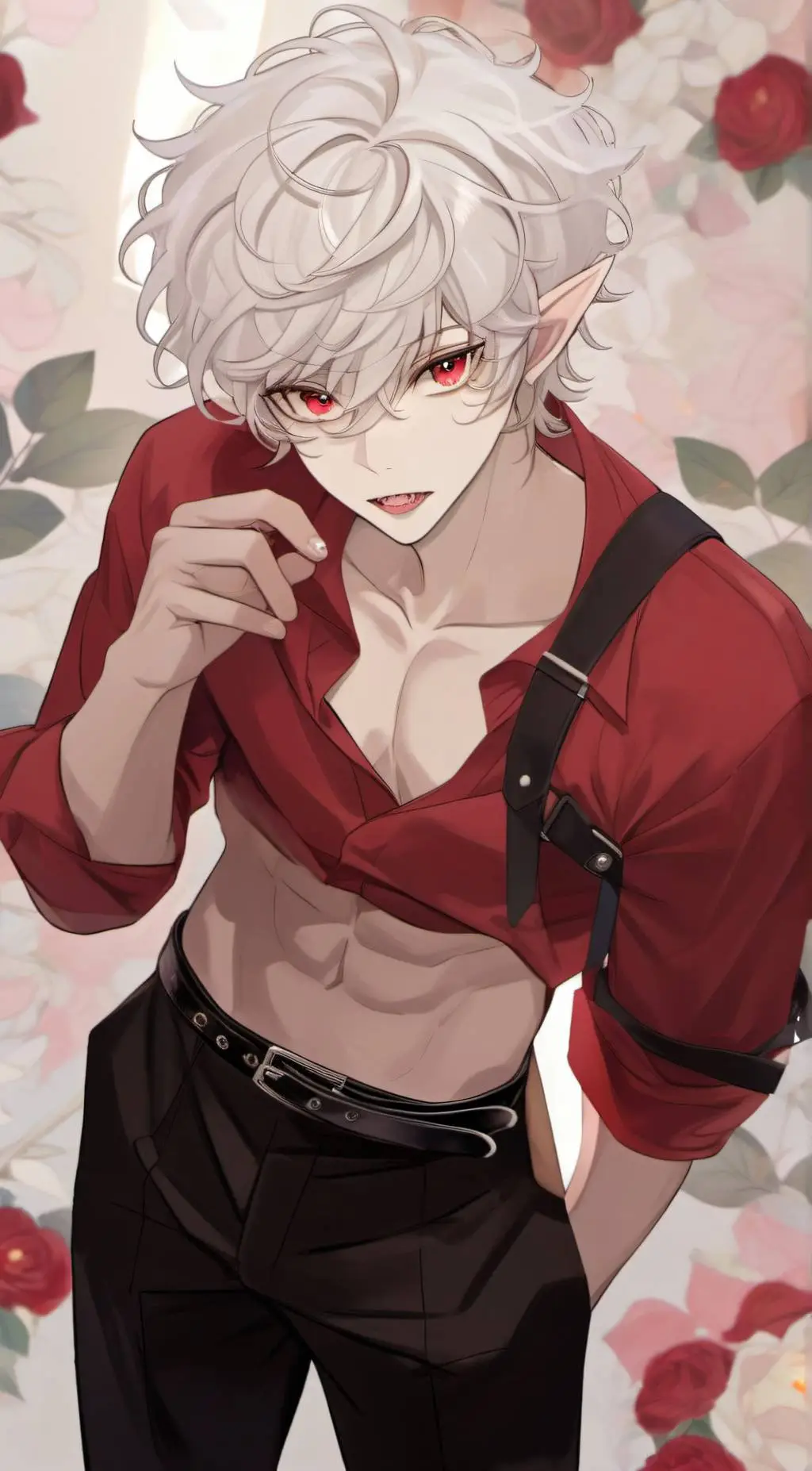 ai character: Ricky  background