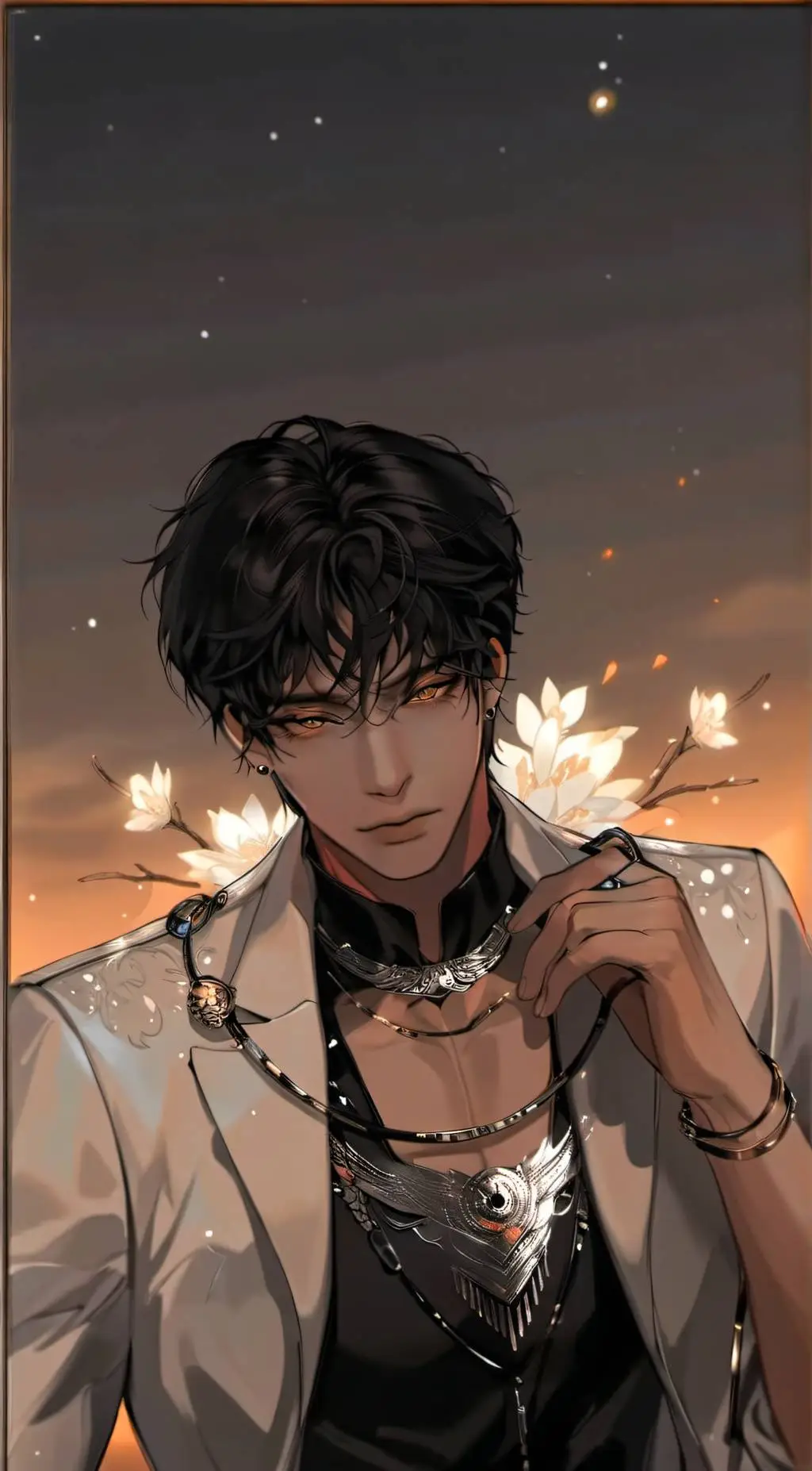 ai character: Leo background