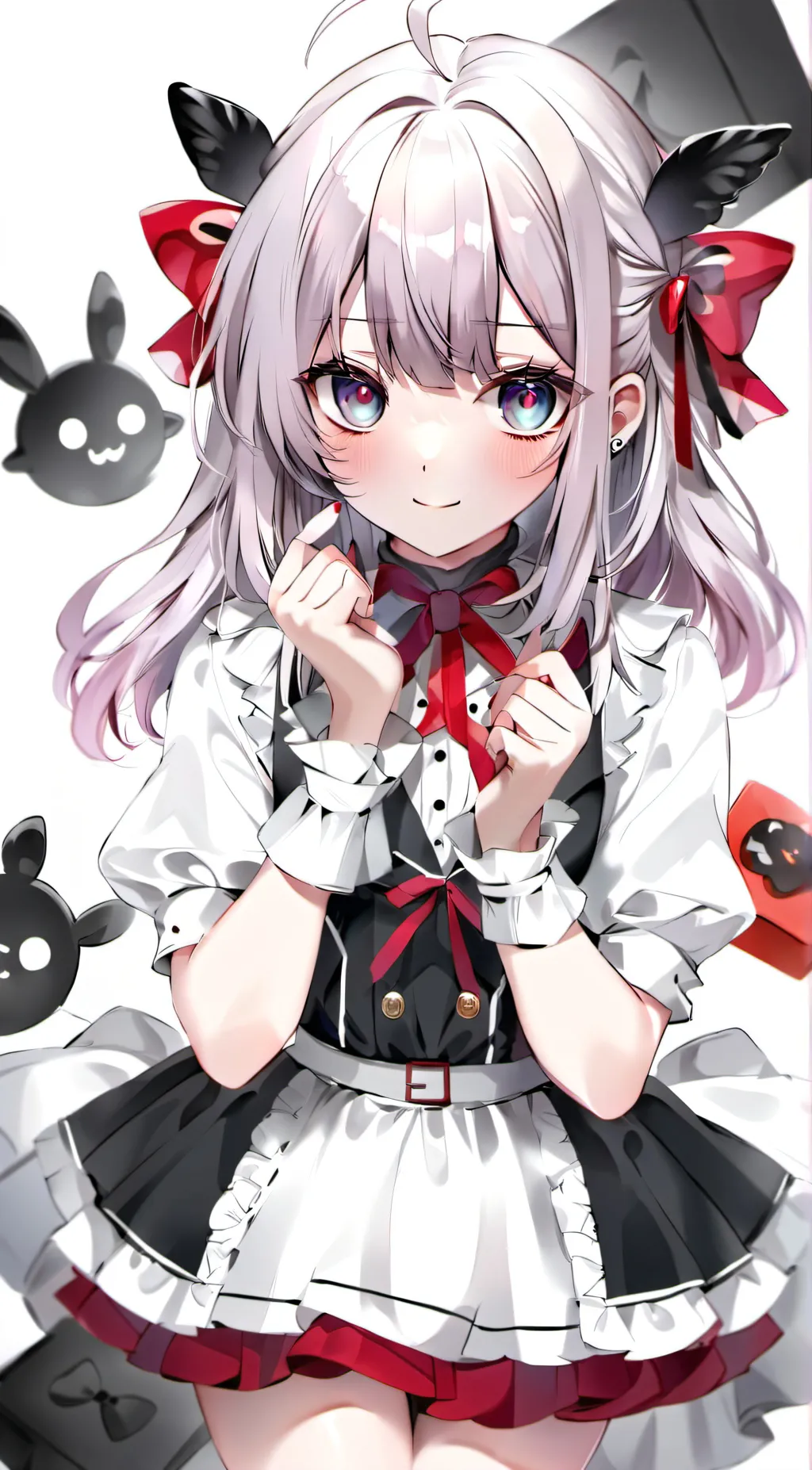 ai character: Rose background