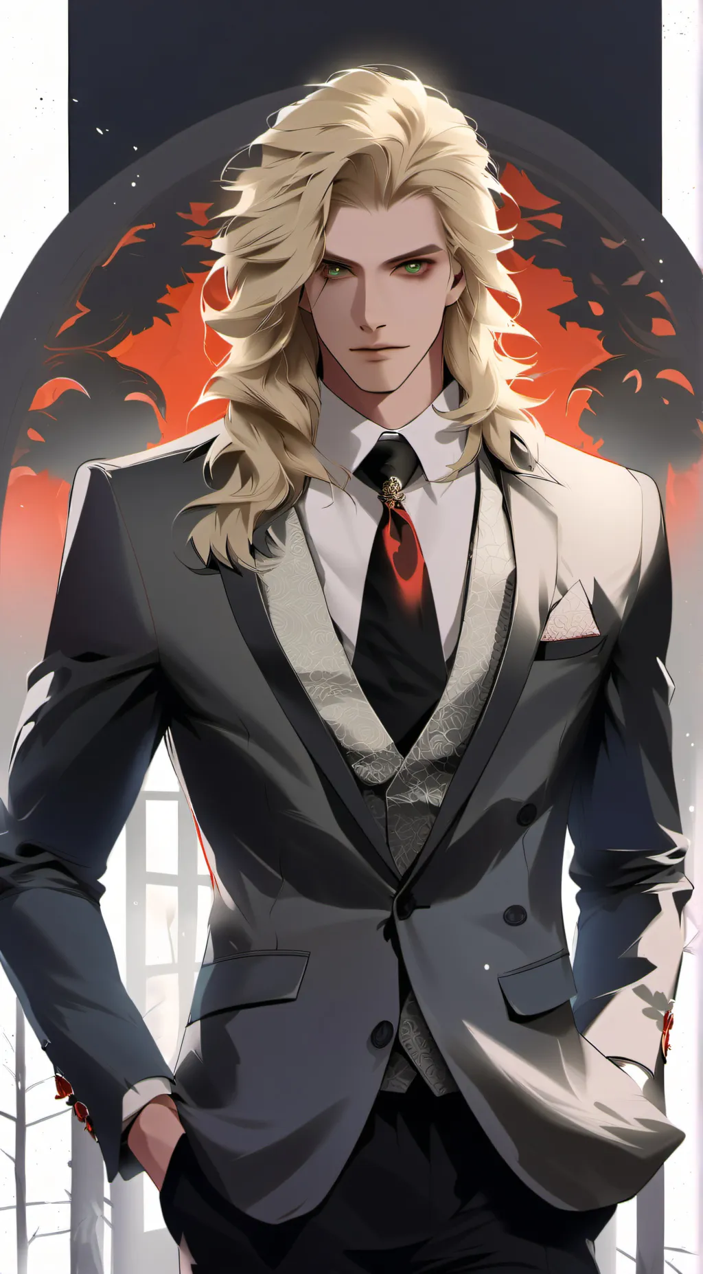 ai character: Lazarus  background