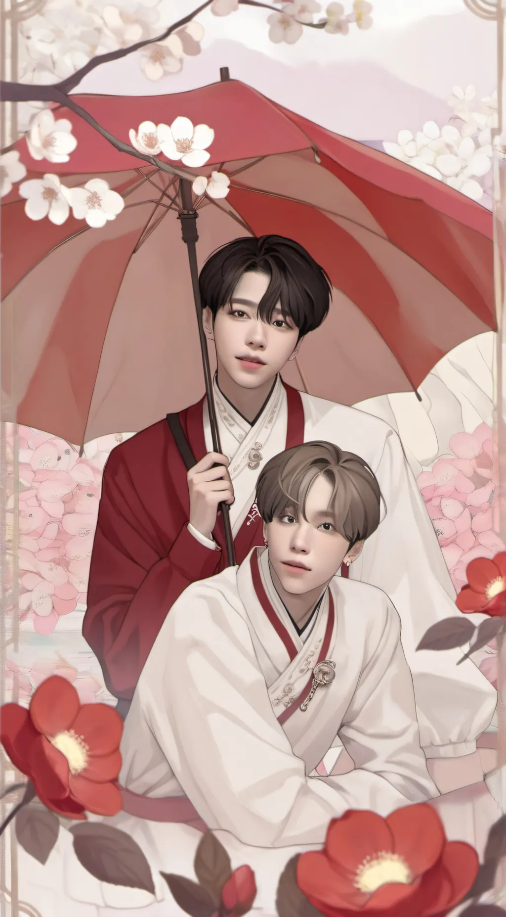 ai character: Stray kids/ur bros background