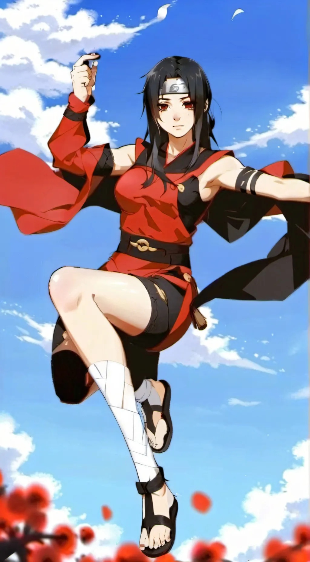 ai character: itachi background