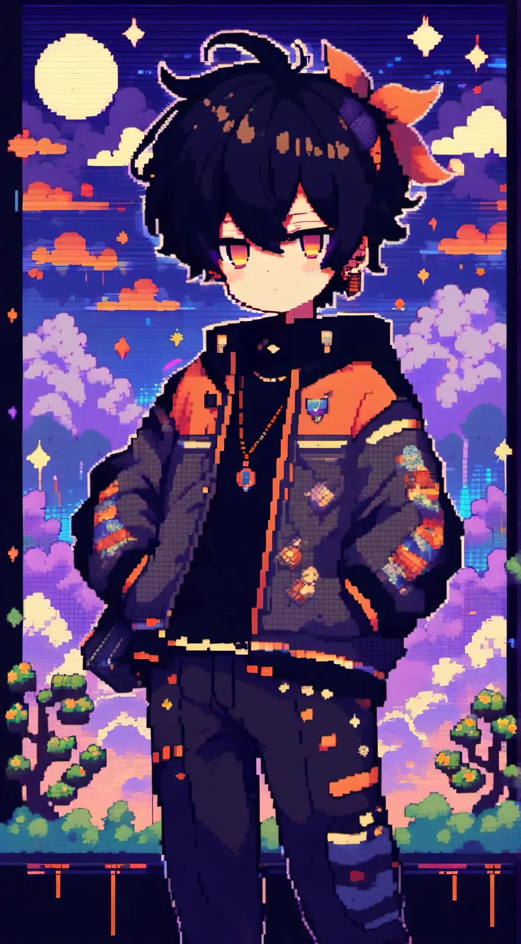 ai character: bakusquad  background