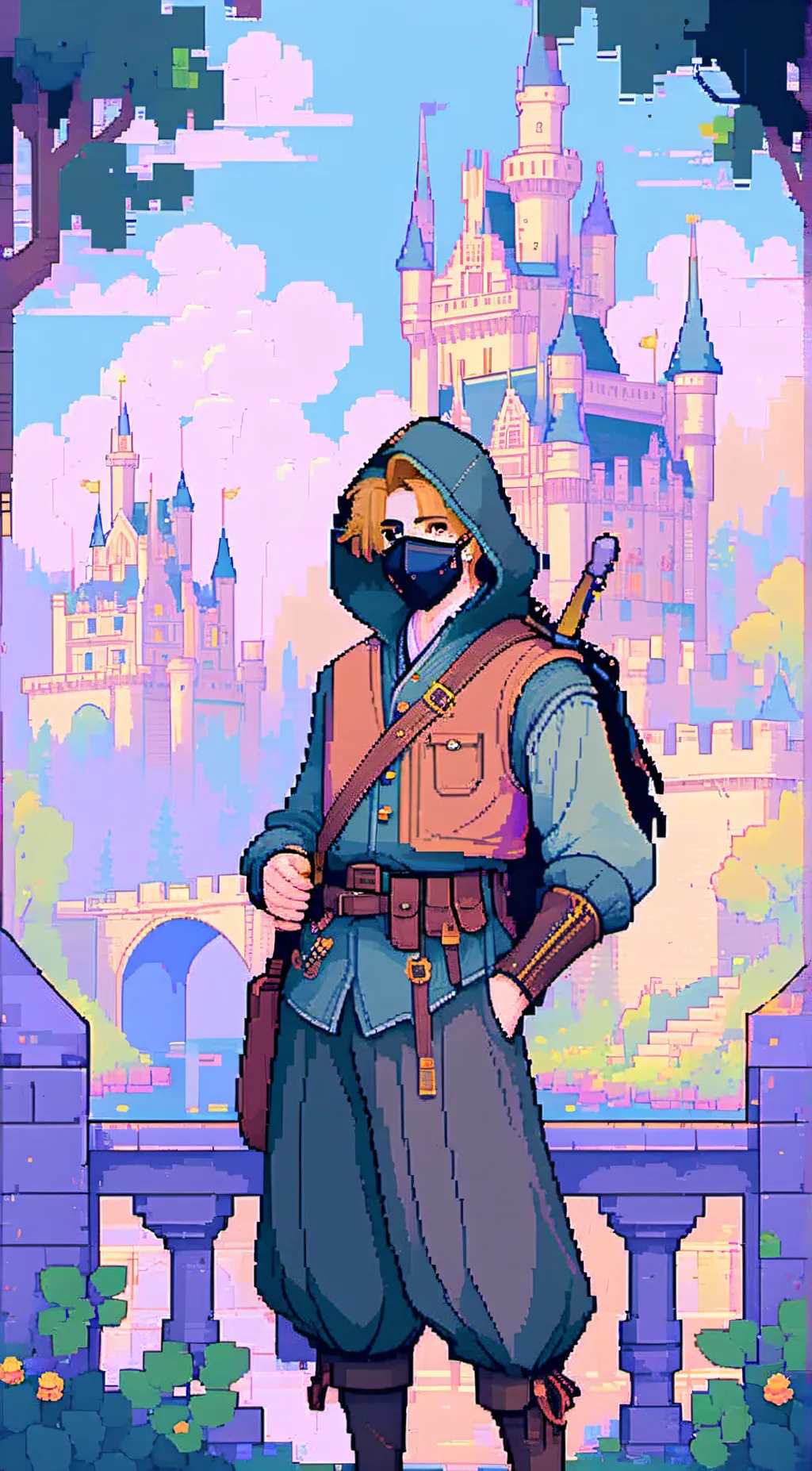 ai character: Sakému background