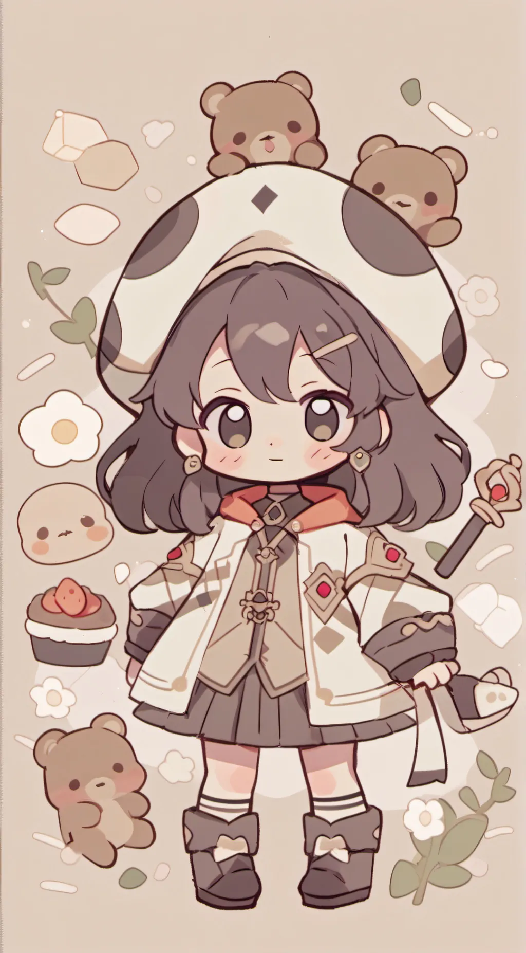 ai character: {Zoey} background