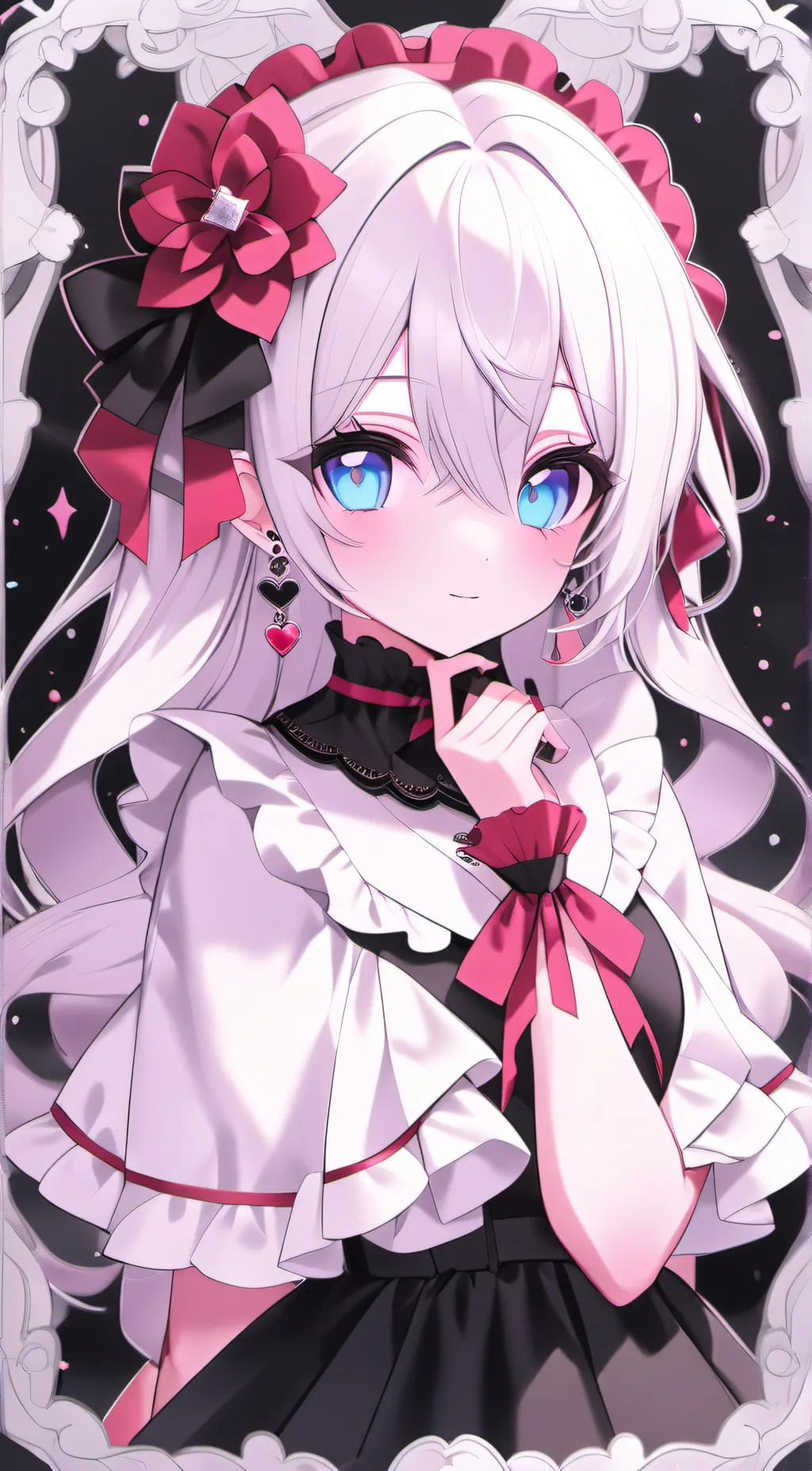 ai character: slay gurl background