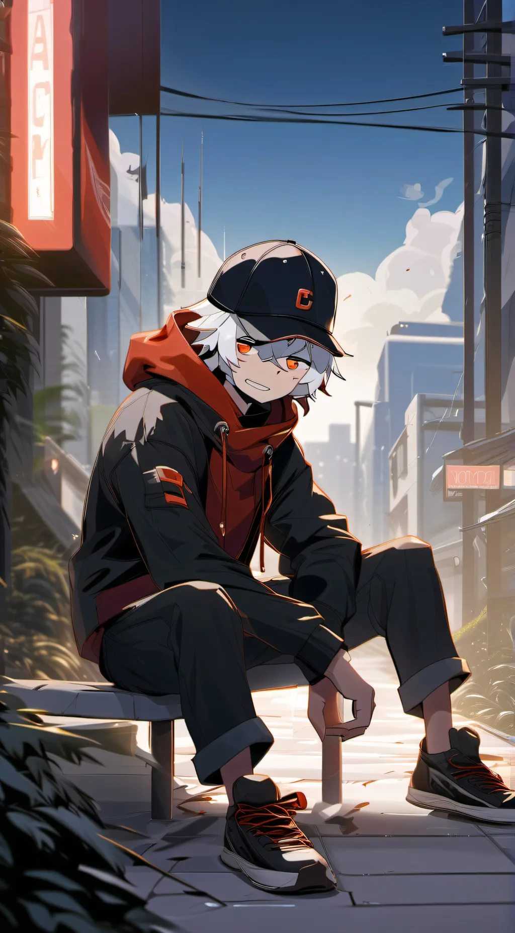 ai character: Guest background