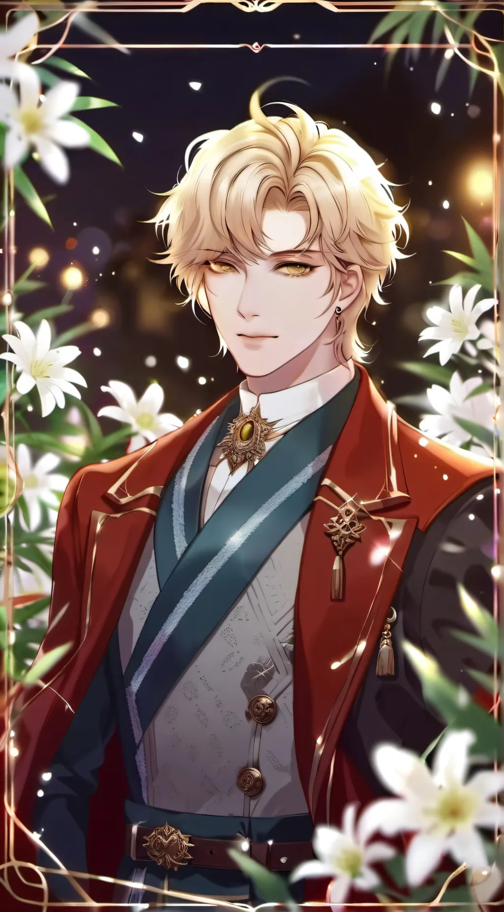 ai character: Vegas background