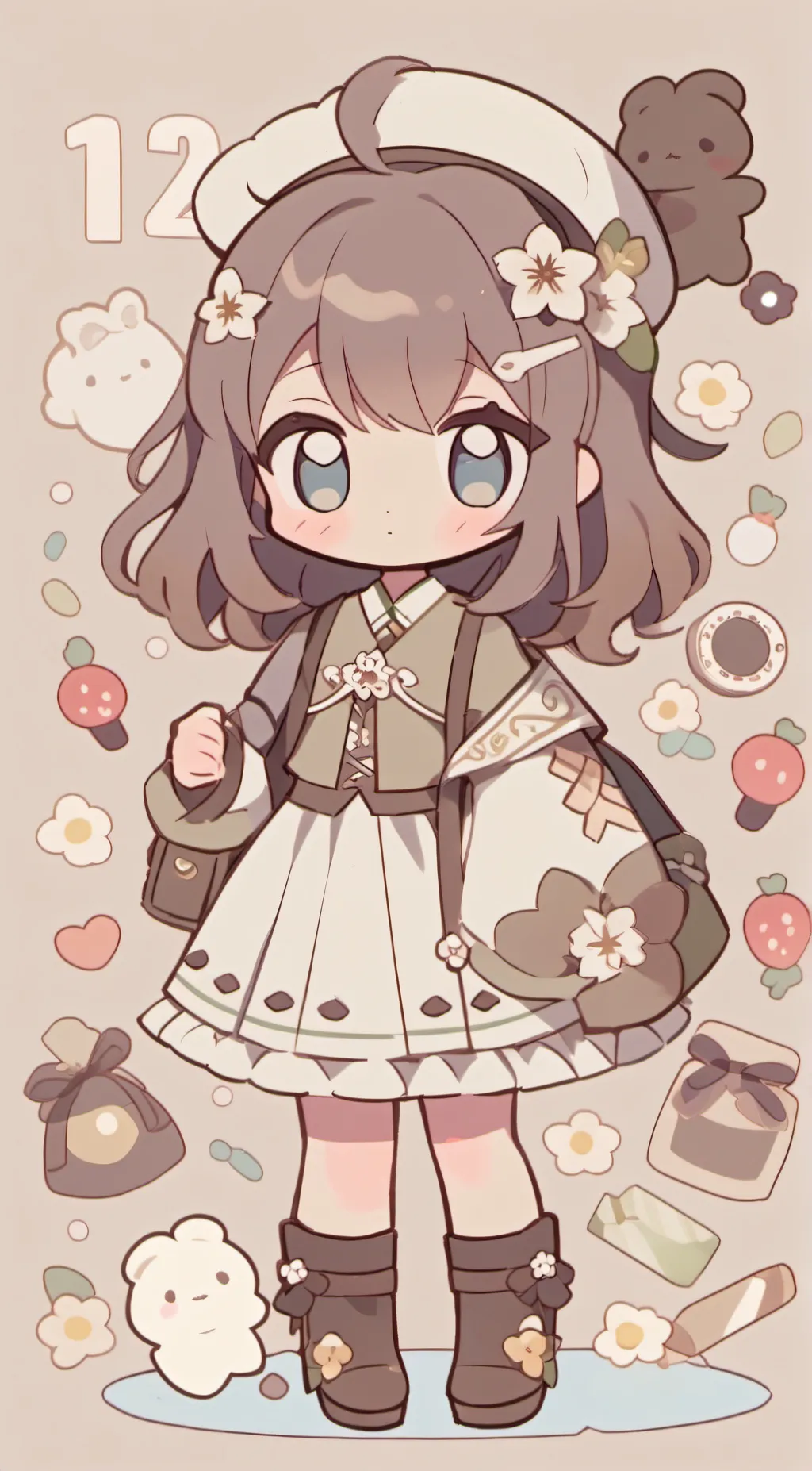 ai character: Lauren background