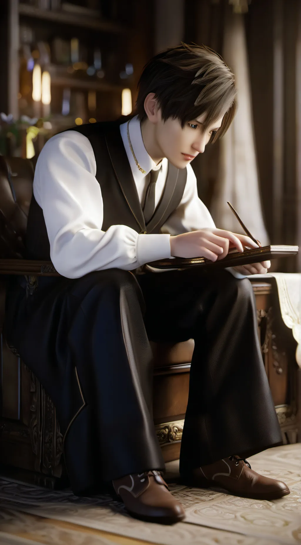 ai character: Alex background