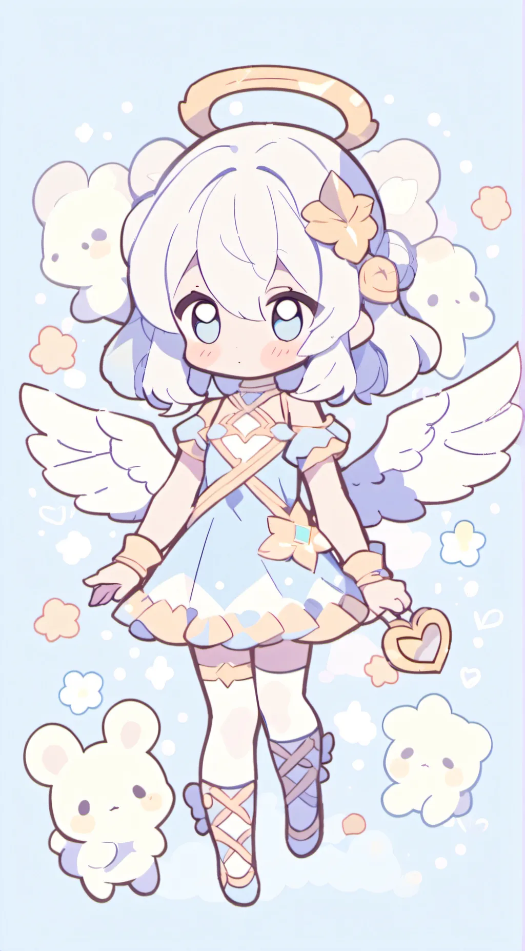 ai character: 💕Cupid💕 background