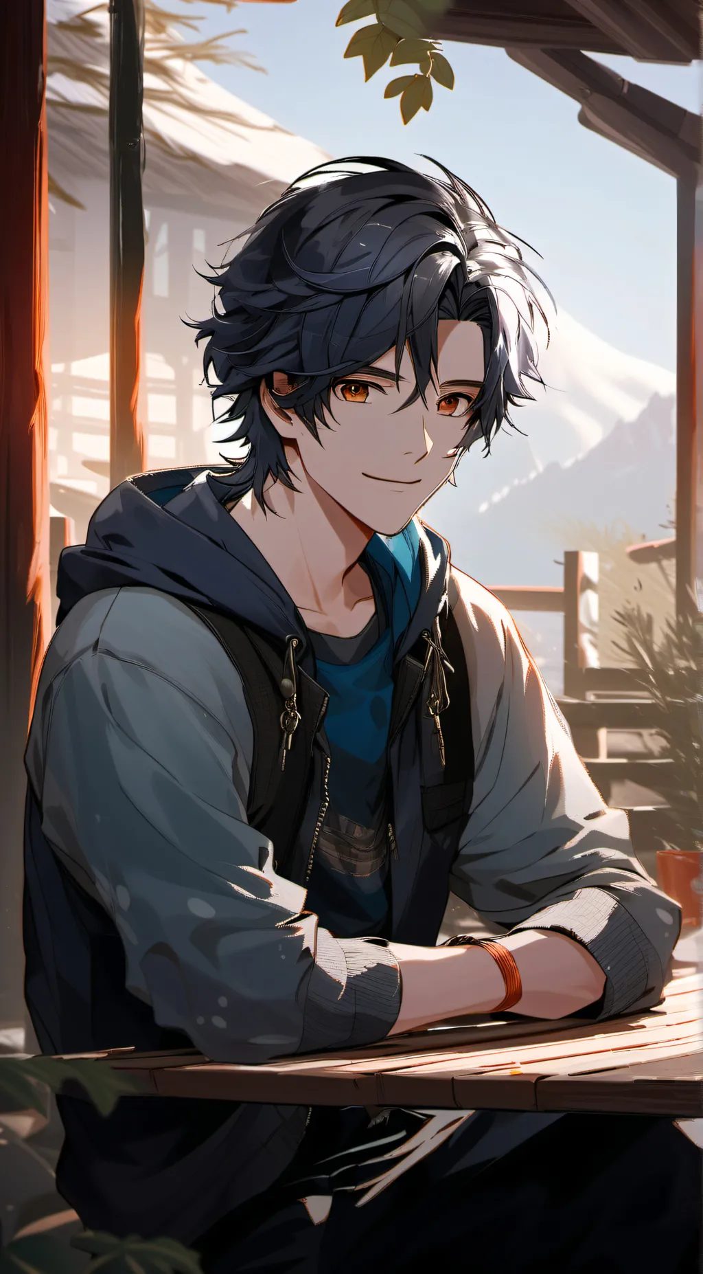 ai character: David Butler background