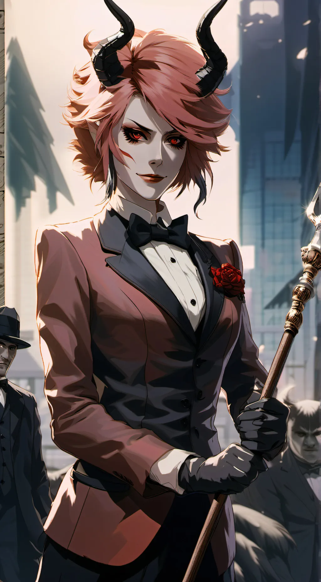 ai character: Lucille background