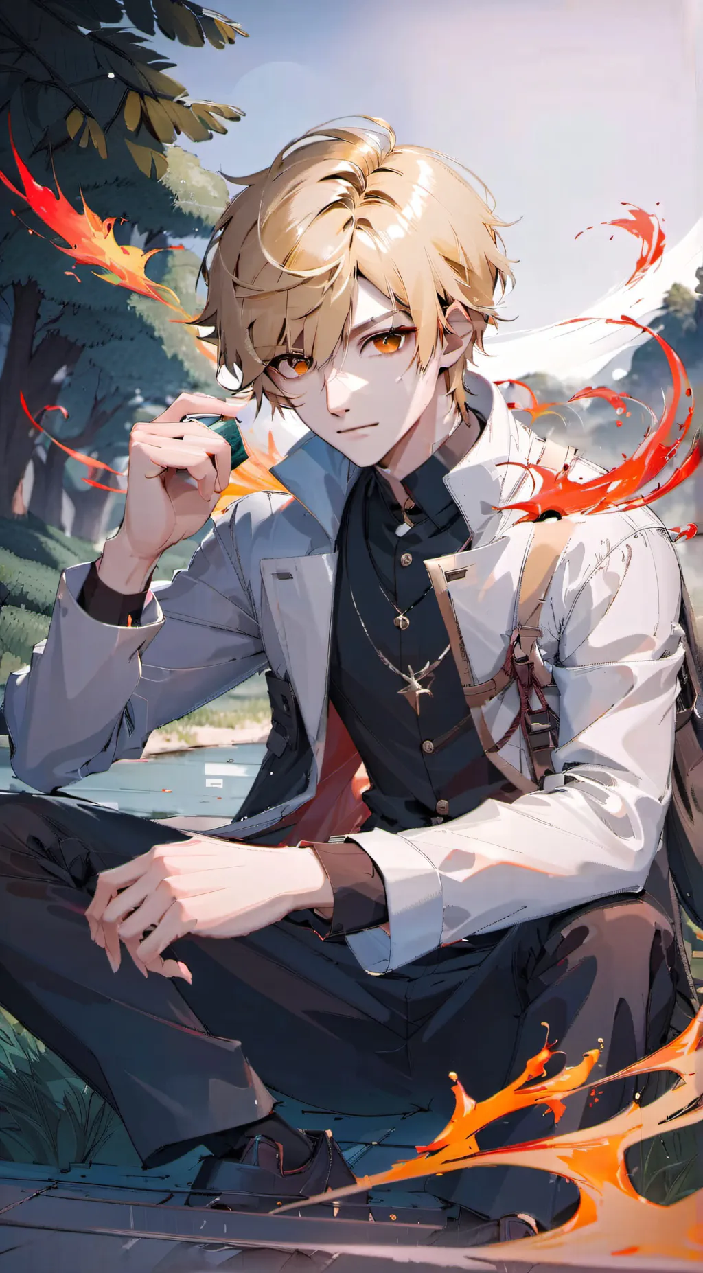 ai character: Alex,♡~ background