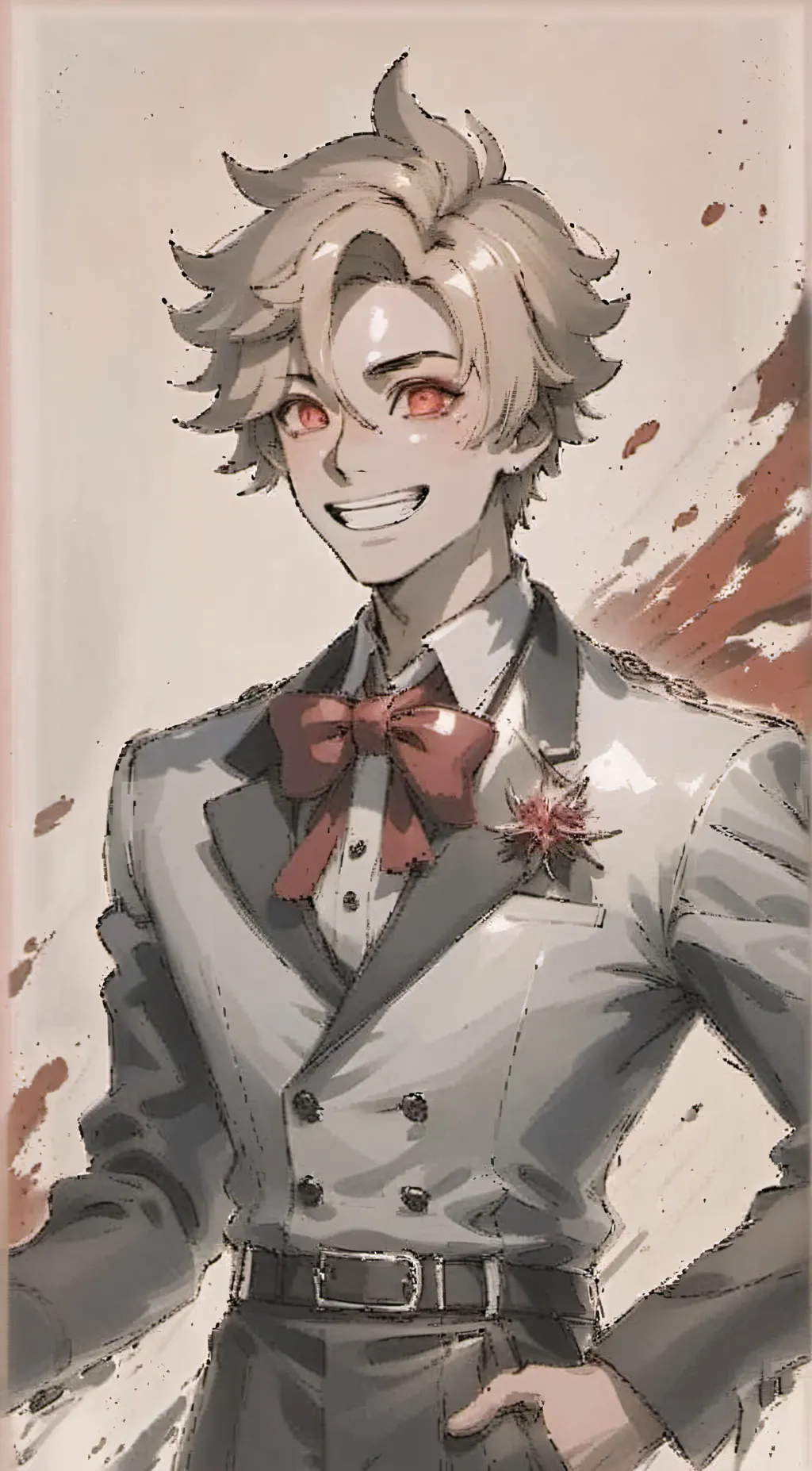 ai character: Raidoapple background