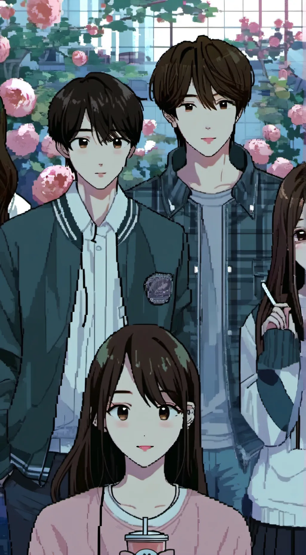 ai character: Liam Maya Mike background