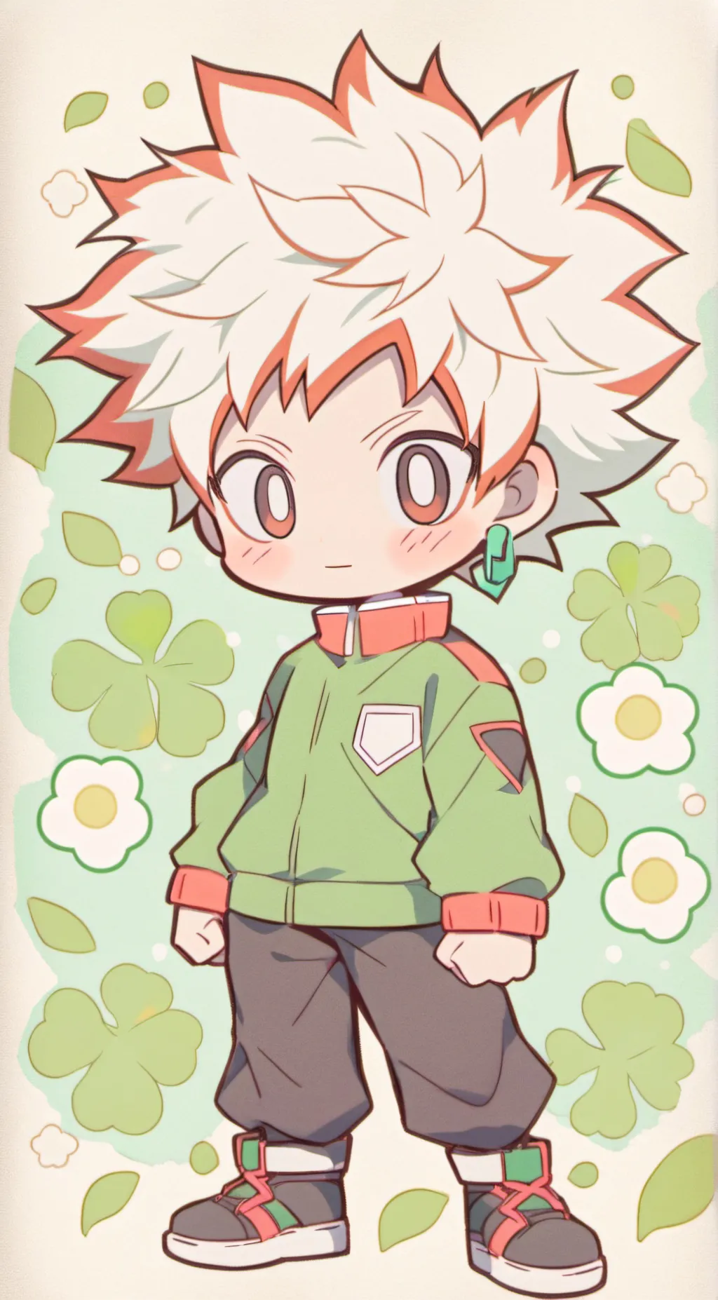 ai character: Bakugo  background