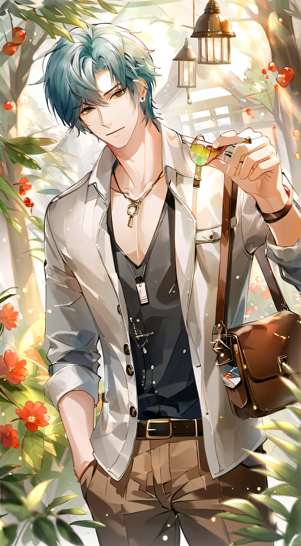 ai character: Nick background