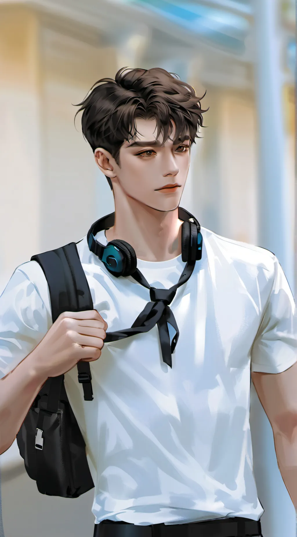 ai character: Anex Belloga background