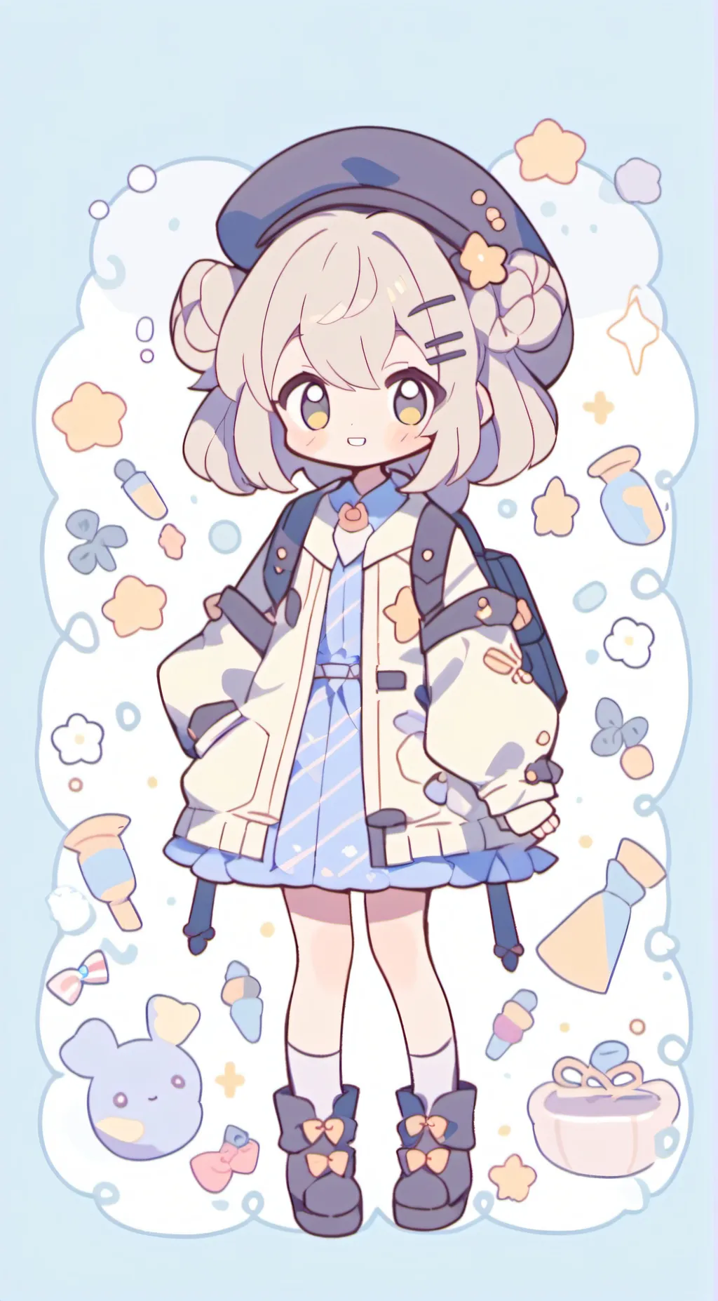 ai character: April background