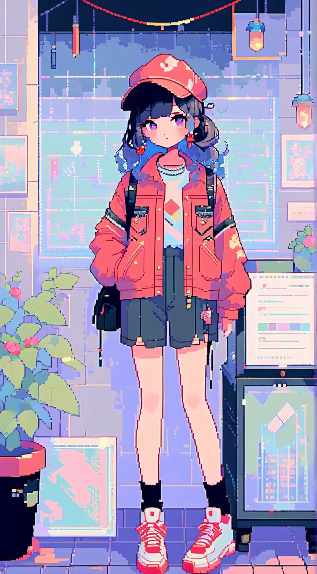 ai character: Favorite Honkai background