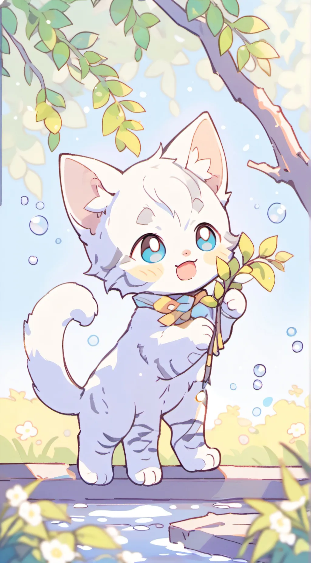 ai character: Oreo background